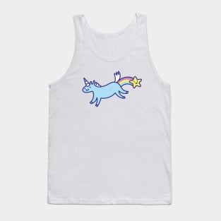 Unicorn Making Rainbows Tank Top